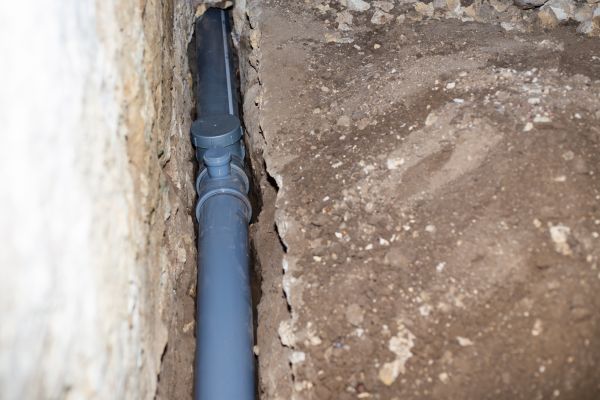 Drain Line Installation in La Crosse