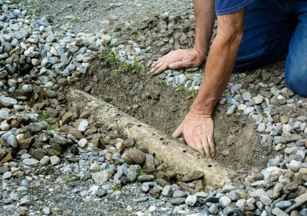 French Ditch Installation in La Crosse